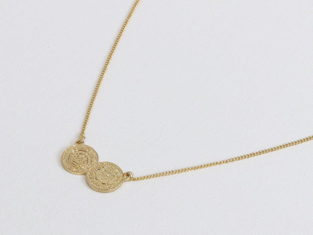 Penny Small Delicate Necklace Gold