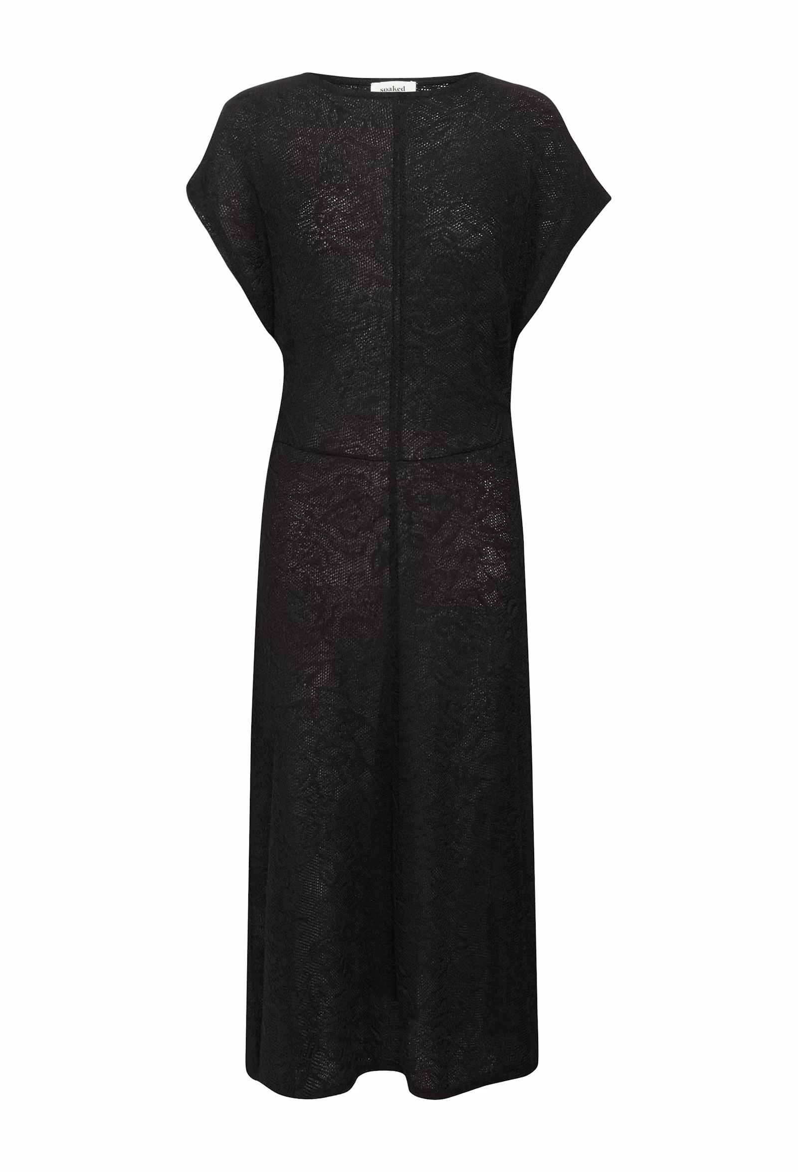 Soaked In Luxury Lupina Dress - Black