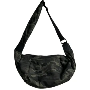 Sixton London Brixton Large Cross Body Sling Bag - Camo Print