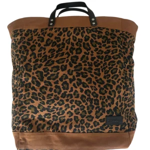 Sixton Clovelly Backpack - Brown Leopard Print