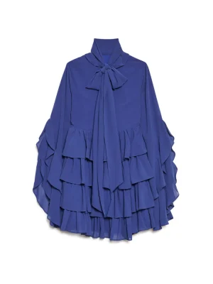 Sister Jane Halo Ruffle Mini Dress - Ultra Violet