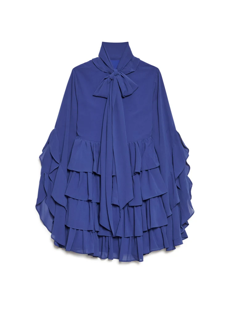 Sister Jane Halo Ruffle Mini Dress - Ultra Violet